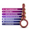 ANAL ADVENTURES DUO LOOP PLUG COPPER -