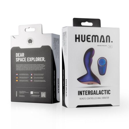 HUEMAN - INTERGALACTIC ANAL VIBRATOR W. REMOTE VIBRATOR -