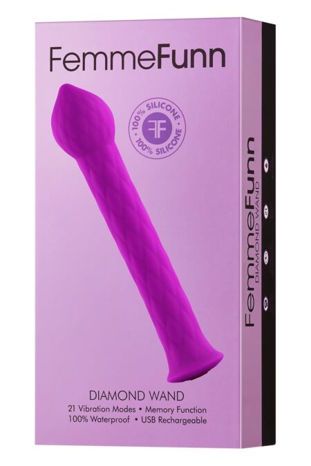 FEMMEFUNN DIAMOND WAND PURPLE -