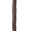 DR. SKIN 14INCH CHOCOLATE DOUBLE DILDO -