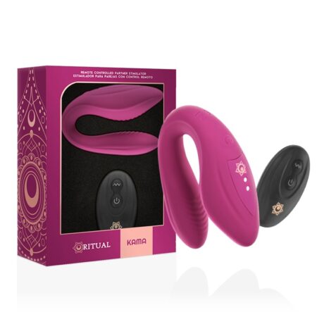 RITHUAL KAMA CERISE REM. CONTR. COUPLES MASSAGER -