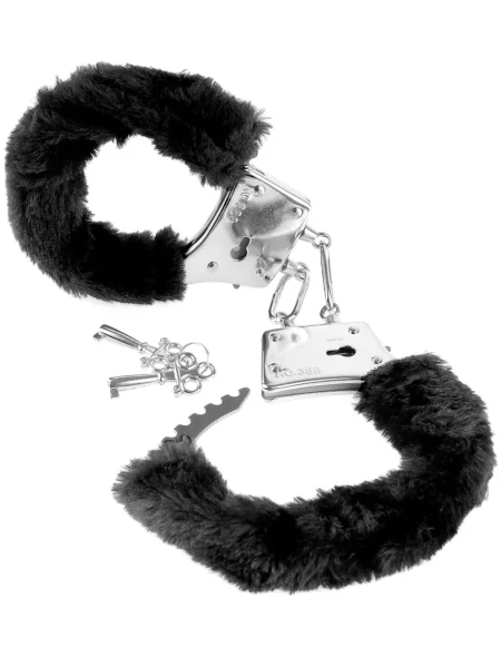 FETISH FANTASY FURRY CUFFS BLACK