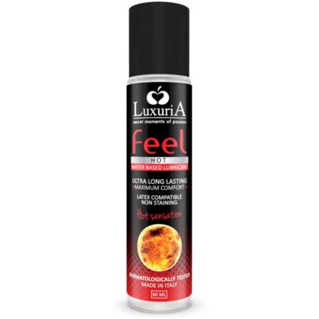 LUXURIA FEEL HOT SENSATION WATER BASED LUBRICANT 60 ML