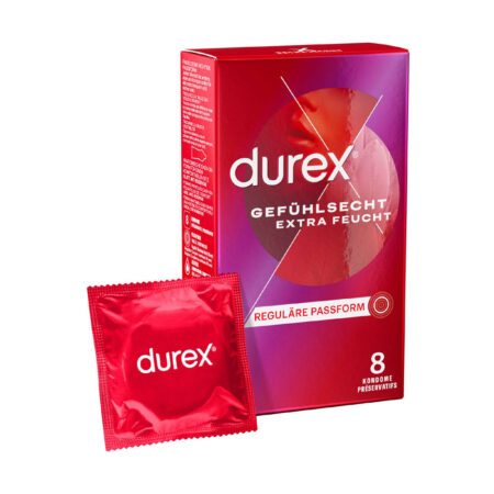 DUREX EXTRA LUBRICATED (8 Condoms)