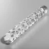 NEBULA SERIES BY IBIZA - MODEL 15 DILDO BOROSILICATE GLASS 18.5 X 3 CM CLEAR