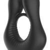 Δακτύλιος πέους με δόνηση RAMROD STRONG VIBRATING COCKRING BLACK