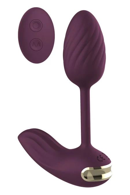 Δονούμενο αυγό ESSENTIALS Flexible Wearable Vibrating Egg Purple