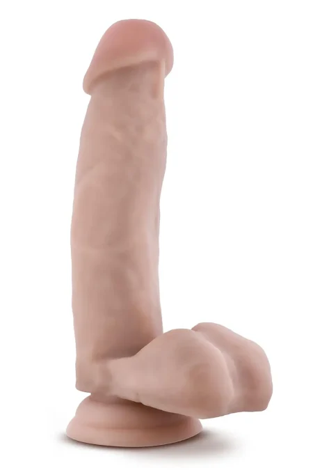 Ρεαλιστικό dildo Dr. Mark 7 Inch Dildo with Balls Beige