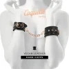 Χειροπέδες COQUETTE CHIC DESIRE - BLACK EDITION PREMIUM HANDCUFFS WITH NEOPRENE LINING