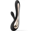 Δονητής τύπου rabbit LELO - SORAYA 2 BLACK RABBIT VIBRATOR