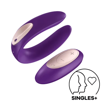 Δονητής για ζευγάρια SATISFYER - PARTNER PLUS REMOTE COUPLES MASSAGER