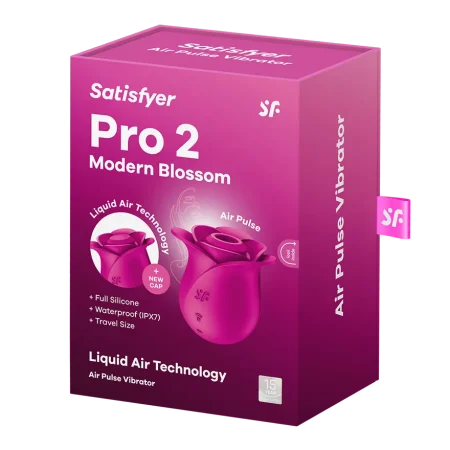 Δονητής πίεσης αέρα SATISFYER - AIR PULSE PRO 2 MODERN BLOSSOM VIBRATOR