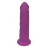 DILDO 6INCH PURPLE THERMO REACTIVE - REAL LOVE DREAMTOYS