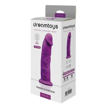 Dildo 7.5Inch Purple DREAMTOYS - REAL LOVE