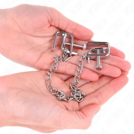 Σφιγκτήρες θηλών KINK - NIPPLE VISE CLAMPS WITH CHAIN