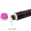 Ρεαλιστικός δονητής BAILE - WAVES OF PLEASURE VIBRATOR 23 CM BROWN