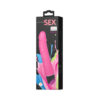 Ρεαλιστικός δονητής BAILE - COLORFUL SEX REALISTIC VIBRATOR PINK 23 CM