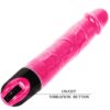 Ρεαλιστικός δονητής BAILE - PINK MULTISPEED VIBRATOR