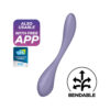 Δονητής Σημείου G SATISFYER - G-SPOT FLEX 5 MULTI VIBRATOR LILAC