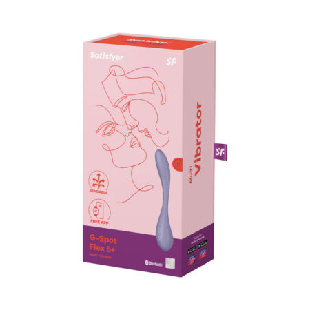 Δονητής Σημείου G SATISFYER - G-SPOT FLEX 5 MULTI VIBRATOR LILAC