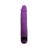 Ρεαλιστικός δονητής BAILE - COLORFUL SEX REALISTIC VIBRATOR LILAC 23 CM