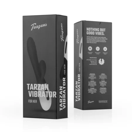 Rabbit Δονητής Teazers Rabbit Vibrator - Black