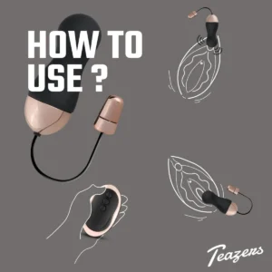 Ασύρματο αυγό Teazers Vibrating Egg With Remote Control