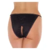 Εσώρουχο με ανοιχτό καβάλο Amorable by Rimba - Open Tanga - One Size - Black