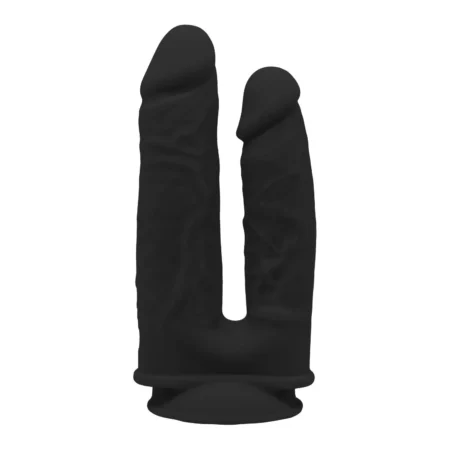 Διπλό dildo REAL LOVE Dual Density Double Penetrator Black DREAMTOYS