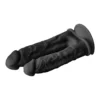 Διπλό dildo REAL LOVE Dual Density Double Penetrator Black DREAMTOYS