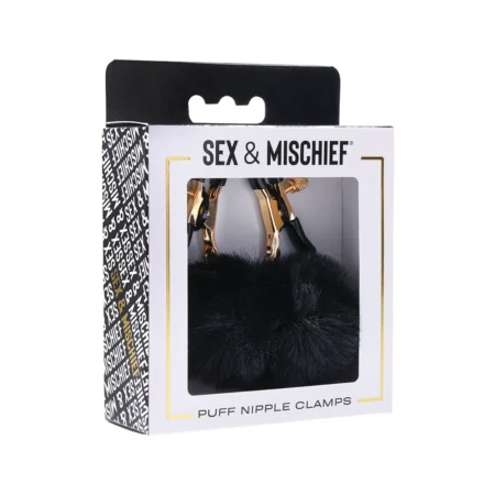 Σφιγκτήρες θηλών Puff Nipple Clamps SEX AND MISCHIEF