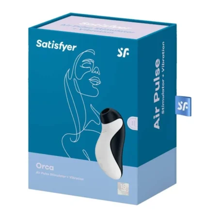 Δονητής κυμάτων πίεσης SATISFYER - ORCA AIR PULSE STIMULATOR + VIBRATION