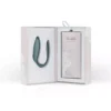 Δονητής για ζευγάρια Bloom - The Jasmine C-Shape Vibrator - Green
