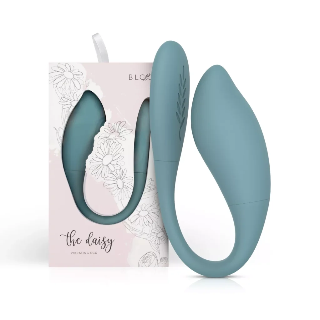 Δονούμενο αυγό Bloom - The Daisy Vibrating Egg - Green