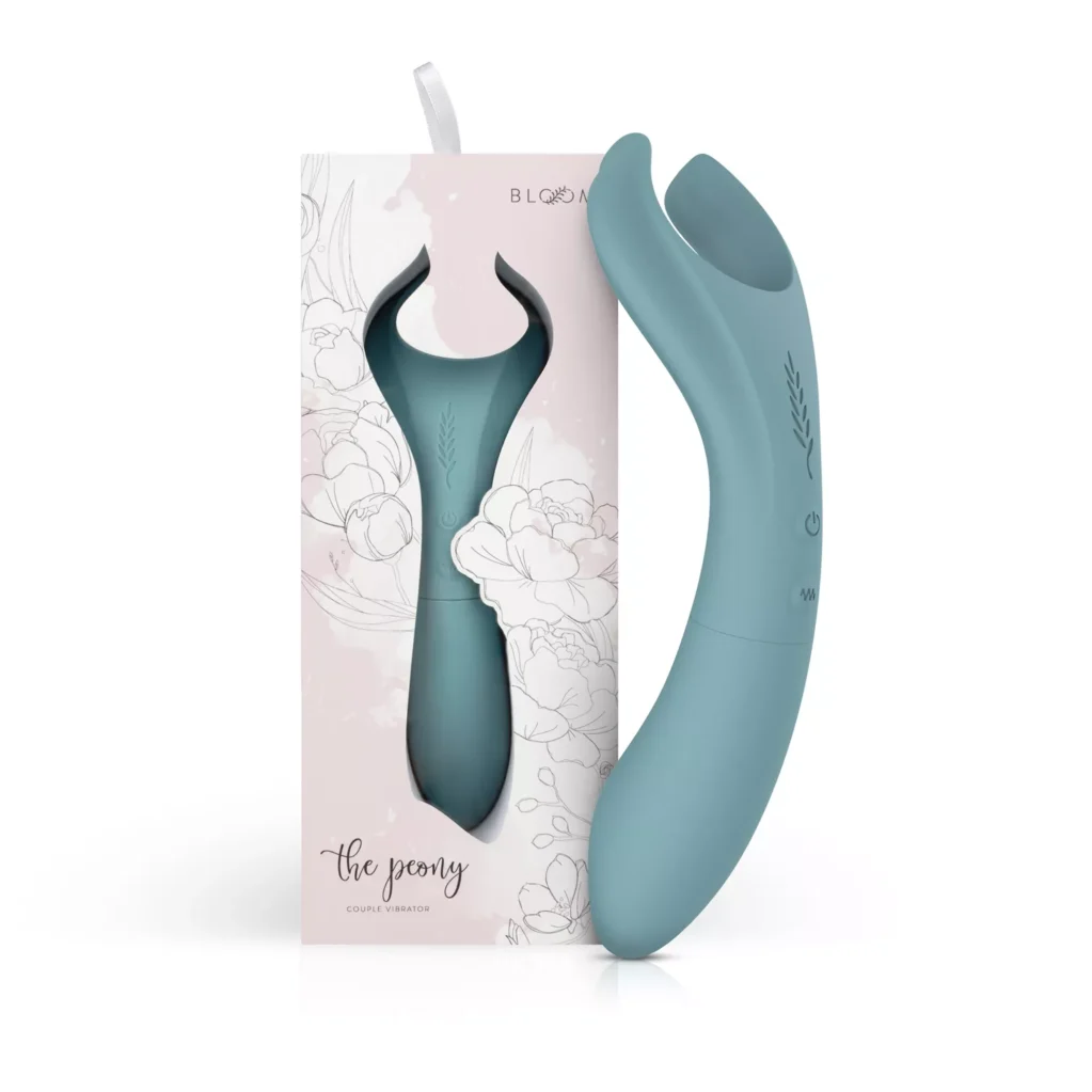 Δονητής για ζευγάρια Bloom - The Peony Couple Vibrator - Green