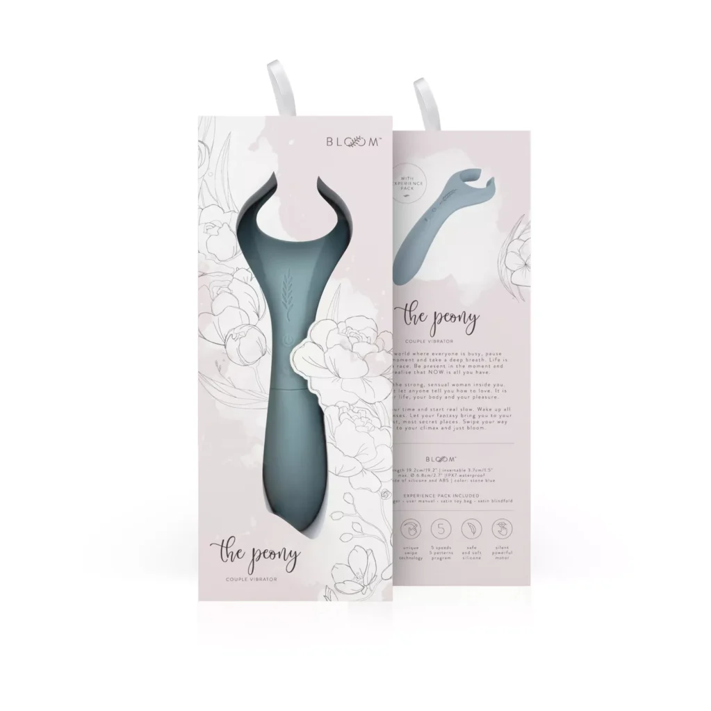 Δονητής για ζευγάρια Bloom - The Peony Couple Vibrator - Green
