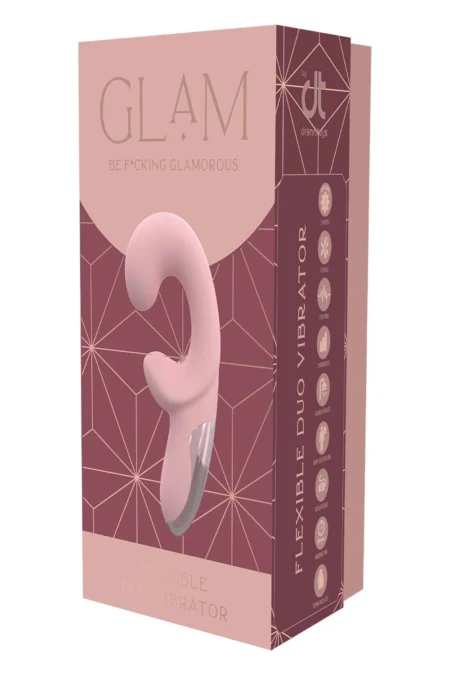 Διπλός δονητής Glam Flexible Duo Vibrator