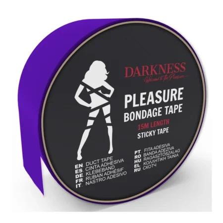 Ταινία δεσίματος DARKNESS LILAC BDSM TAPE 15M