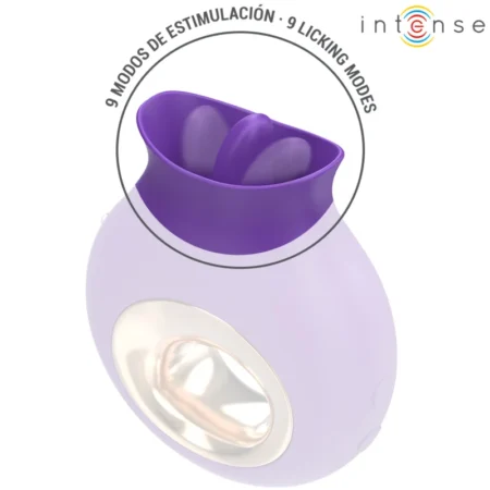 Κλειτοριδικός δονητής INTENSE - TULI CLITORIS STIMULATOR 9 VIBRATIONS & 9 OSCILLATIONS PURPLE