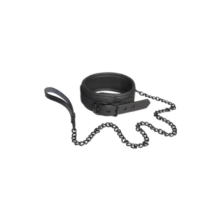 Κολάρο με λουρί Blaze Luxury Fetish Collar and Leash