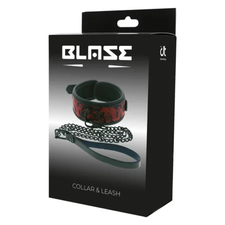 Κολάρο με λουρί Blaze Deluxe Collar & Leash