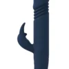 Διπλός δονητής Zephyros Rabbit Vibrator With Thrusting Motion