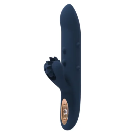 Διπλός δονητής Athena Rabbit Vibrator With Moving Beads And Spinning Wheel