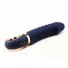 Κλασικός δονητής Nereos Ribbed Vibrator With Heating Function