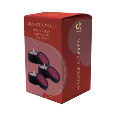 Σετ με 3 κεριά για μασάζ Massage Candle Set Of 3 Scents