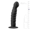Πρωκτικό ομοίωμα πέους Silicone Suction Cup Dildo - Black Easytoys Anal Collection