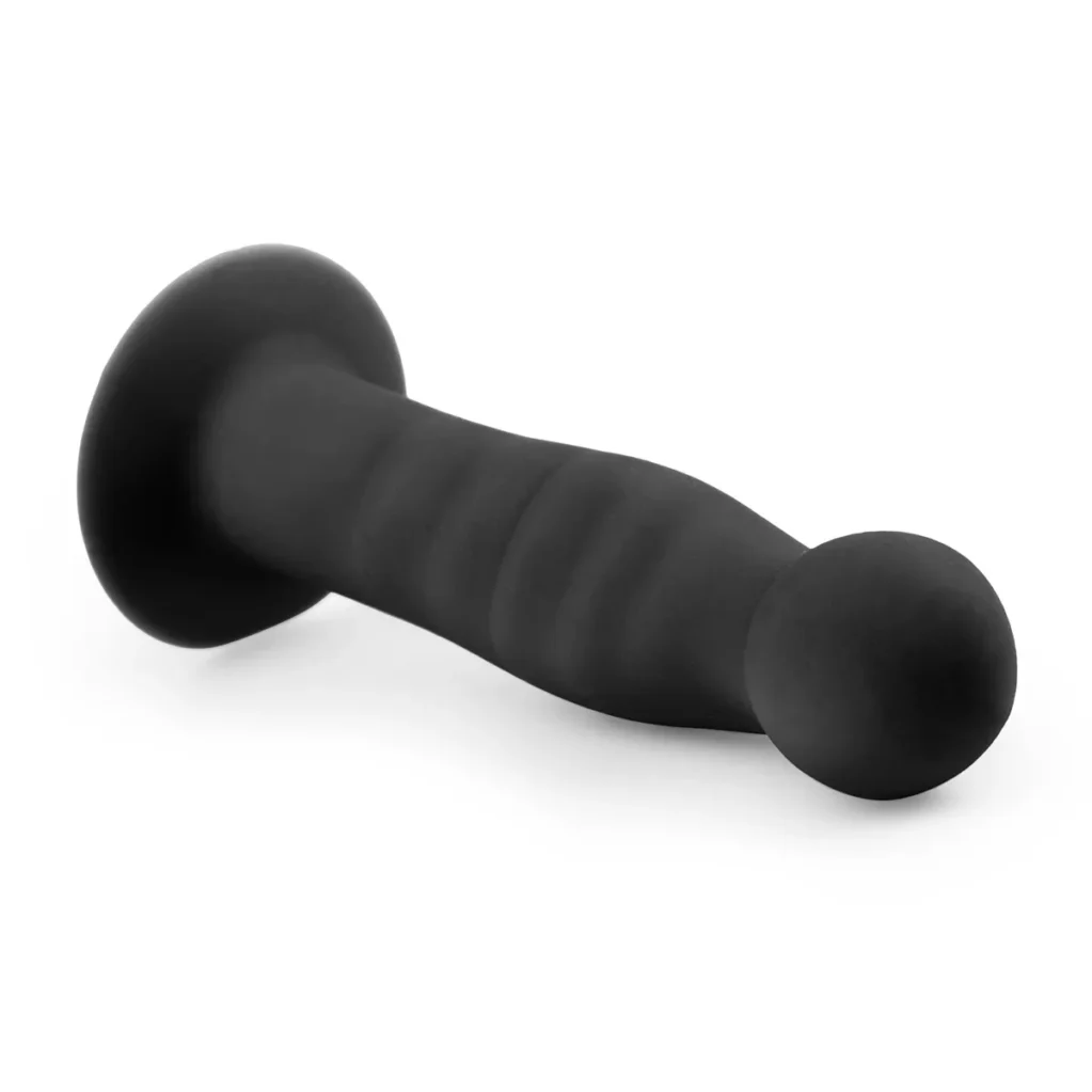 Πρωκτικό ομοίωμα πέους Silicone Suction Cup Dildo - Black Easytoys Anal Collection