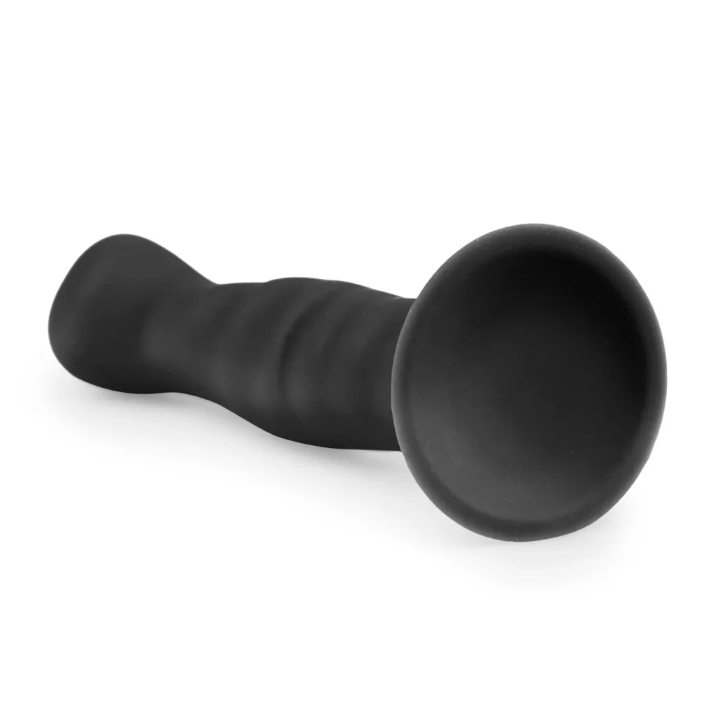 Πρωκτικό ομοίωμα πέους Silicone Suction Cup Dildo - Black Easytoys Anal Collection