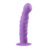 Πρωκτικό ομοίωμα πέους Silicone Suction Cup Dildo - Purple - Easytoys Anal Collection