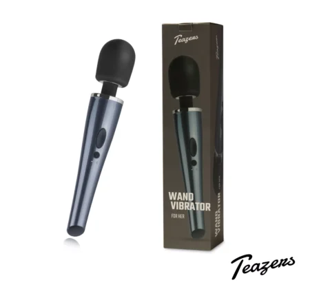 Δονητής Μασάζ Black Lightning Wand Vibrator Teazers